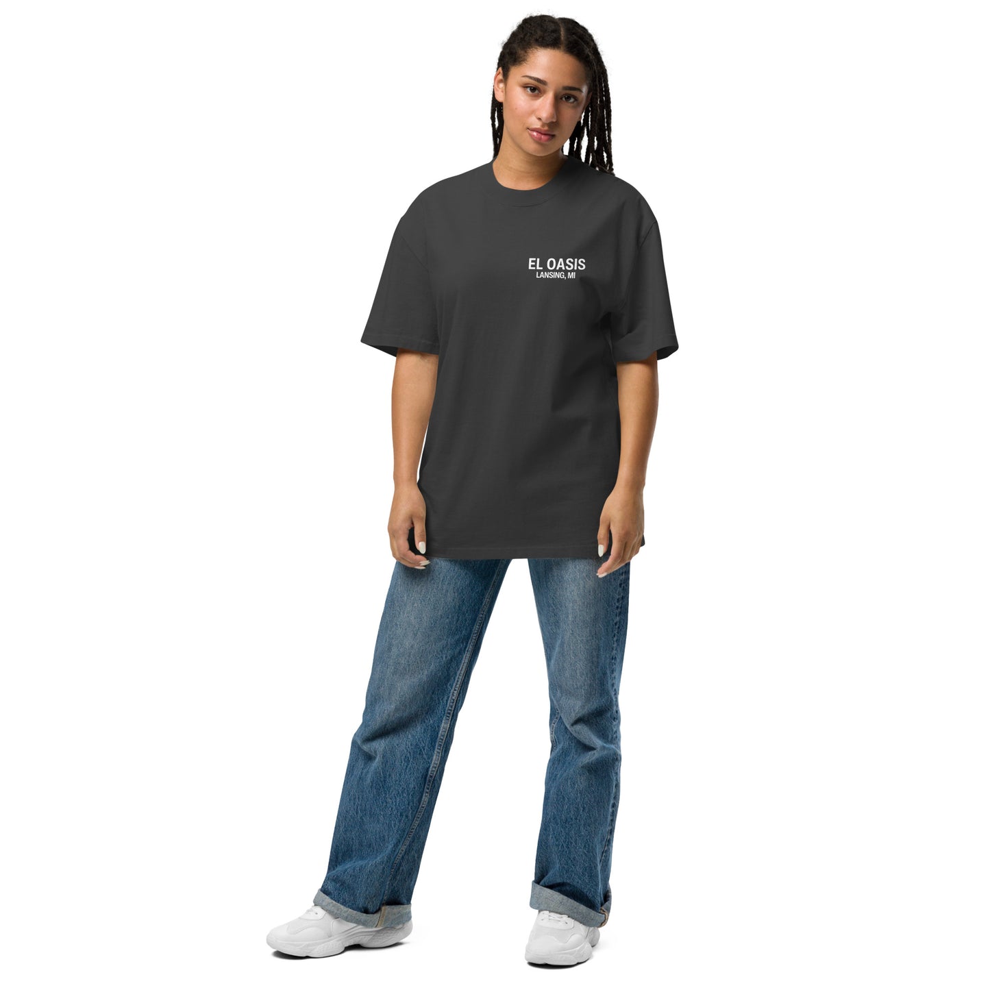 El Oasis Oversized- Unisex White