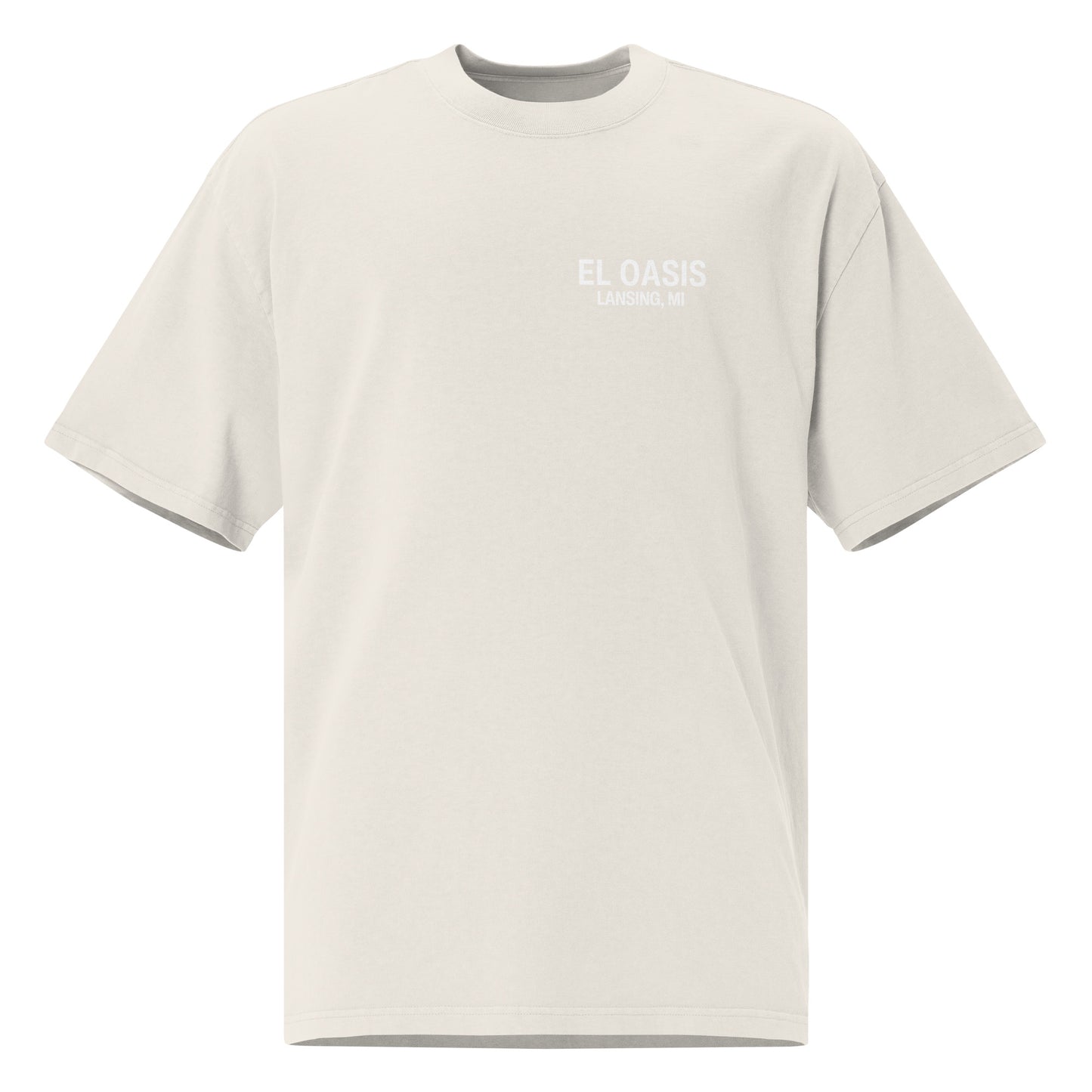 El Oasis Oversized- Unisex White