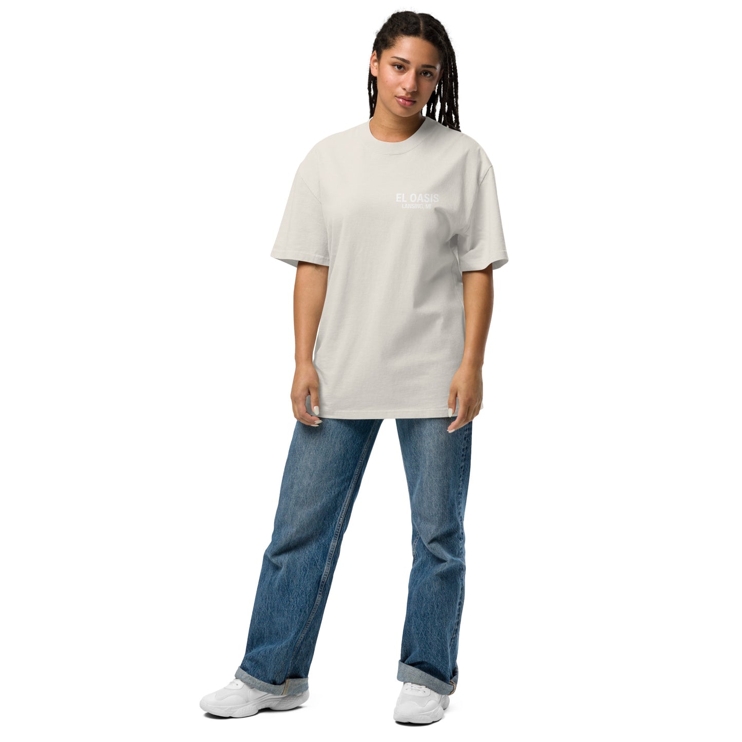 El Oasis Oversized- Unisex White