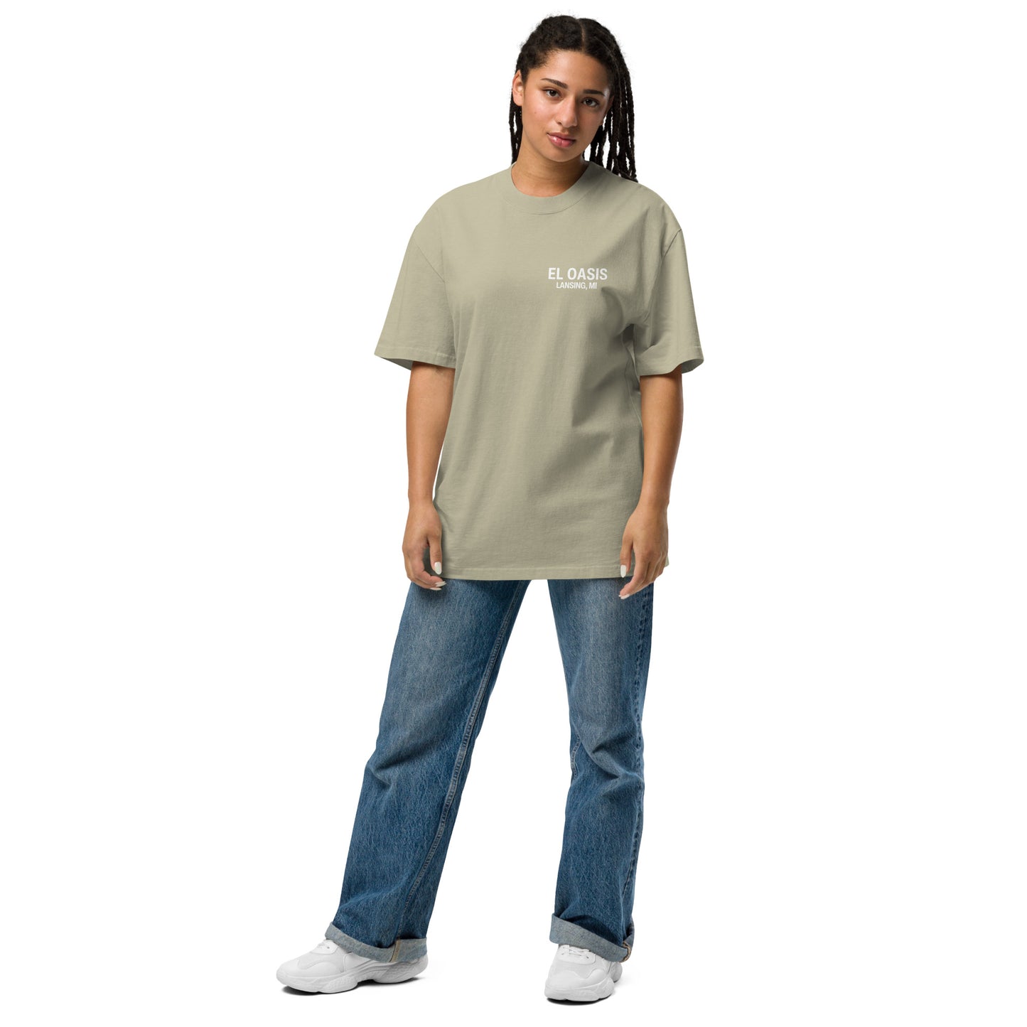 El Oasis Oversized- Unisex White