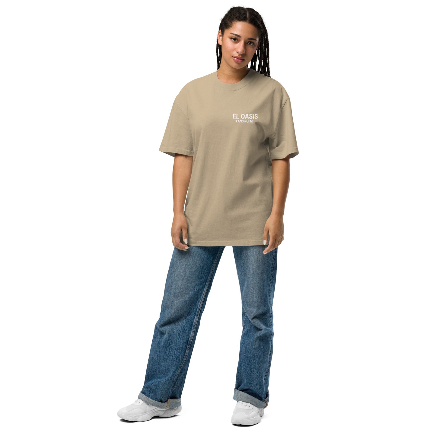 El Oasis Oversized- Unisex White