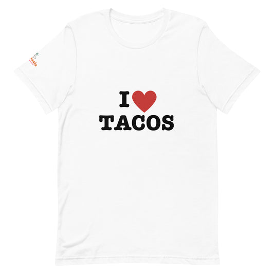 I Love Tacos - white